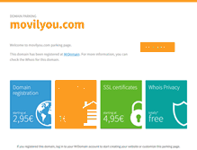 Tablet Screenshot of movilyou.com